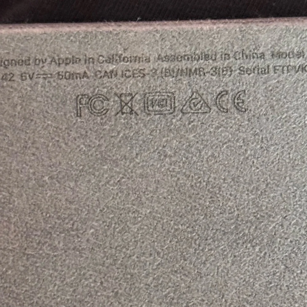 Black Apple Smart Keyboard English for iPad Pro 10.5